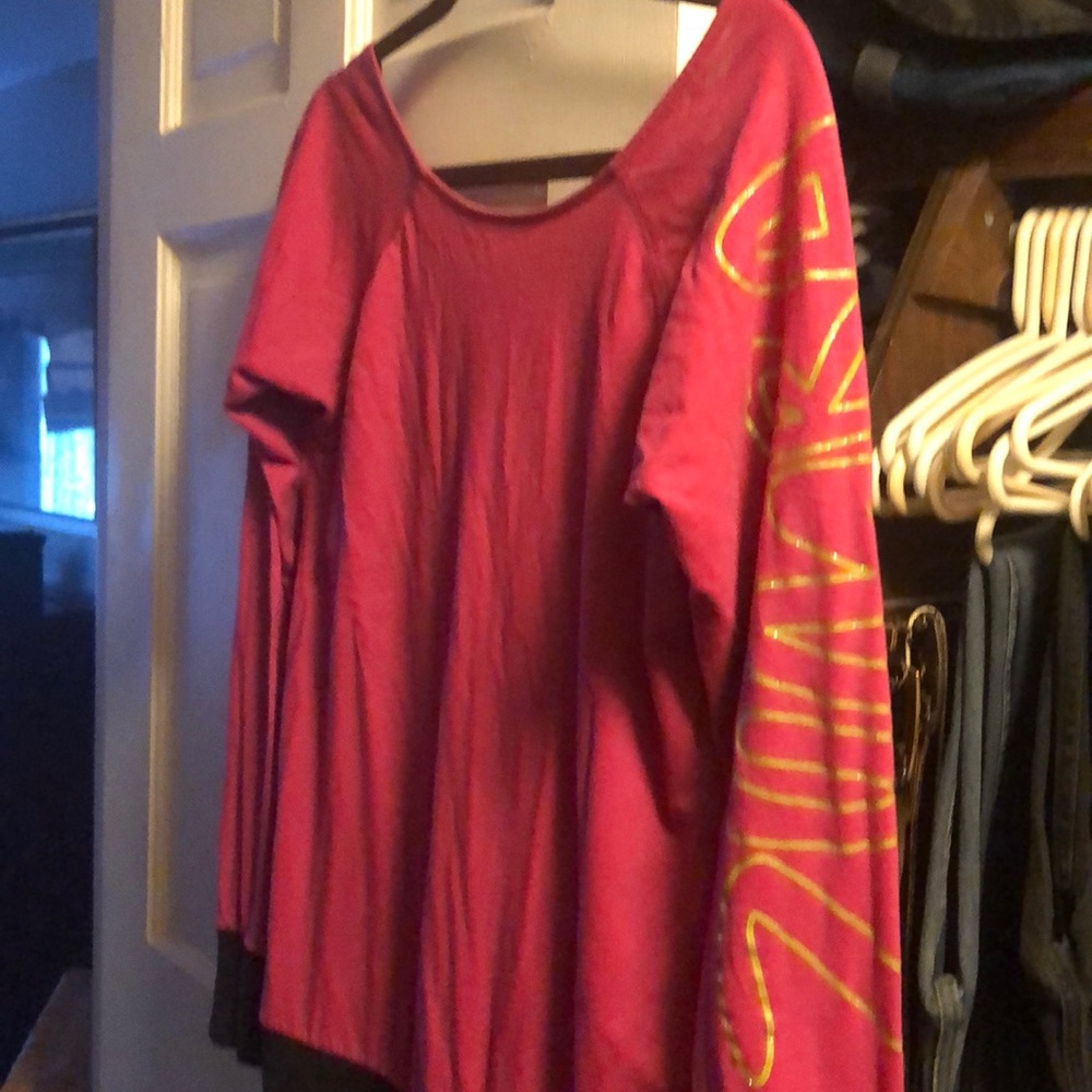 Zumba long sleeve cover up